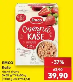 Kaufland Emco ovesná kaše s jahodami nabídka