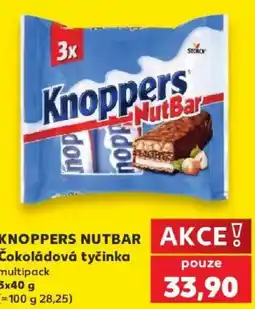 Kaufland Knoppers čokoládová tyčinka nabídka