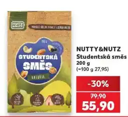 Kaufland Nutty&Nutz studentská směs nabídka