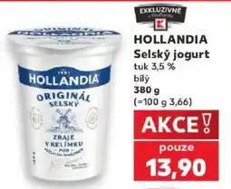 Kaufland Hollandia selský jogurt nabídka