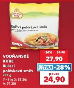 Kaufland Vodňanské kuře kuřecí polévková směs nabídka