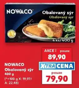 Kaufland Nowaco obalovaný sýr nabídka