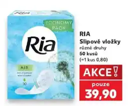 Kaufland Ria slipové vložky nabídka