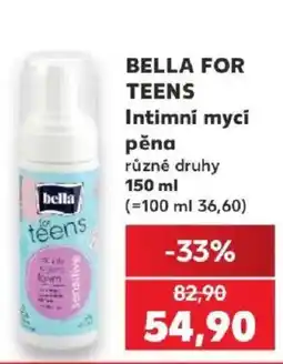 Kaufland bella intimní mycí pěna nabídka