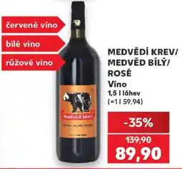 Kaufland Medvědí krev nabídka