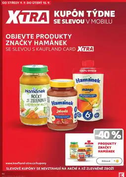 Kaufland Hamánek produkty nabídka