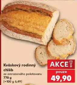 Kaufland Kváskový rodinný chléb nabídka