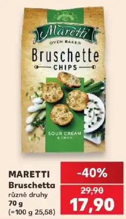 Kaufland Maretti Bruschetta nabídka
