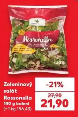Kaufland Rossonella zeleninový salát nabídka
