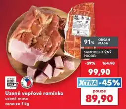 Kaufland Uzené vepřové ramínko nabídka