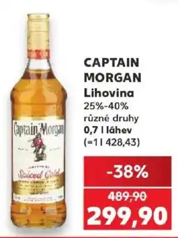 Kaufland Captain Morgan Lihovina nabídka