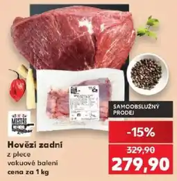 Kaufland Mistrí Hovězí zadní z plece nabídka