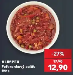 Kaufland Alimpex feferonkový salát nabídka