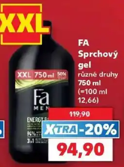Kaufland Fa sprchový gel nabídka