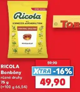 Kaufland Ricola bonbóny různé druhy nabídka