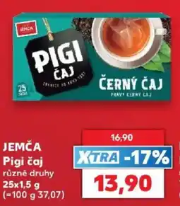 Kaufland Jemča Pigi čaj nabídka