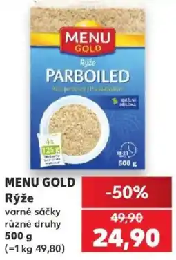Kaufland Menu gold rýže nabídka