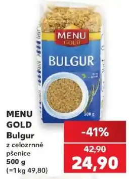 Kaufland Menu gold bulgur nabídka
