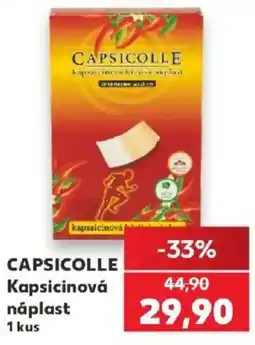 Kaufland Capsicolle kapsicinová náplast nabídka