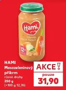 Kaufland Hami masozeleninový příkrm nabídka