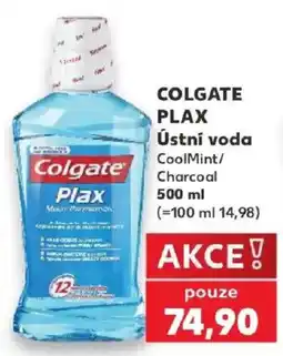 Kaufland Colgate Plax ústní voda coolmint/charcoal nabídka