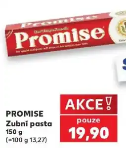 Kaufland Promise zubní pasta nabídka