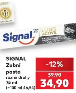 Kaufland Signal zubní pasta nabídka