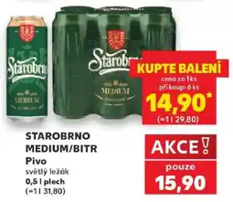 Kaufland Starobrno Medium/Bitr nabídka