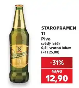 Kaufland Staropramen 11 nabídka