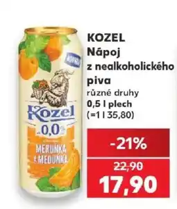 Kaufland Kozel merunka a medunka nabídka