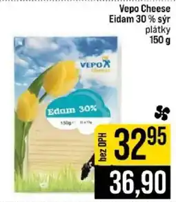 Jip Vepo Cheese Eidam 30 % sýr plátky nabídka