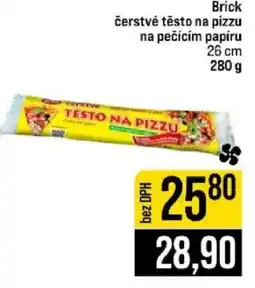Jip Brick čerstvé těsto na pizzu nabídka