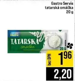 Jip Gastro tatarská omáčka nabídka