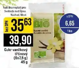 Jip Carrefour Bio cukr vanilkový třtinový nabídka