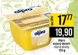 Jip Alpro sojový dezert nabídka