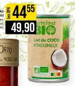 Jip Arrefour Bio Lait de Coco Kokosmelk nabídka