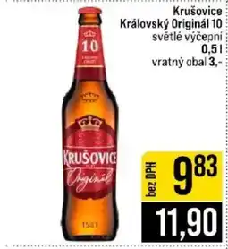Jip Krušovice Královský Originál 10 nabídka