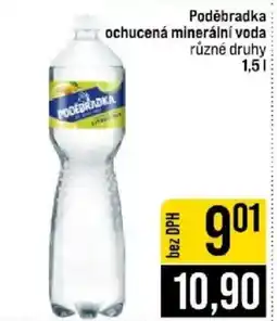 Jip Poděbradka ochucená minerální voda nabídka