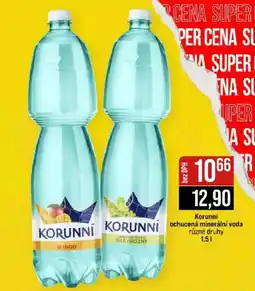 Jip Korunní ochucená minerální voda nabídka