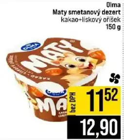 Jip Olma maty smetanový dezert kakao+lískový oříšek nabídka