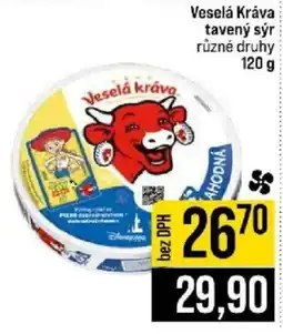 Jip Veselá kráva tavený sýr různé druhy nabídka
