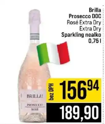 Brilla Prosecco Rosé Extra Dry