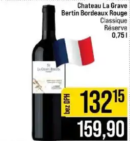 Jip Chateau La Grave Bertin Bordeaux Rouge Classique Réserve nabídka