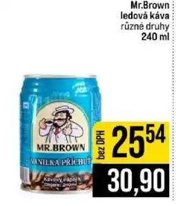 Jip Mr.Brown ledová káva vanilková příchut nabídka