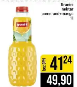 Jip granini nektar pomeranč+mango nabídka