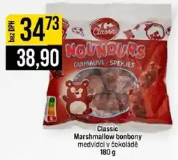 Jip Classic marshmallow bonbony medvídci v čokoládě nabídka