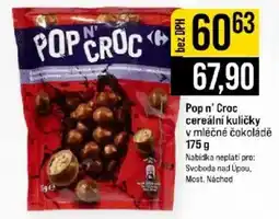 Jip Pop n' Croc cereální kuličky nabídka