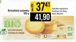 Jip Carrefour Bio Bretonské sušenky nabídka