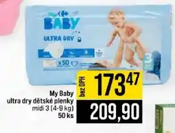 Jip My Baby ultra dry dětské plenky nabídka