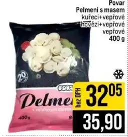 Jip Povar pelmeni s masem kuřecí+vepřové nabídka